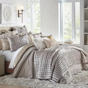 Cloud9d BEDDING Prato Beige Quilt Set (2 Sizes)