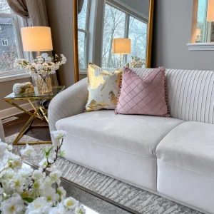 Cloud9d Diamond Pink Pillow – 20″ X 20″