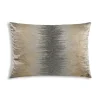 Cloud9d Inaya – Grey Velvet Pillow W/ Multicolor Embroidery – 20″ X 14″