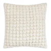 Cloud9d PILLOWS, RUGS, & THROWS Serena Beige Pillow – 20″ X 20″