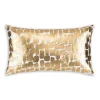 Cloud9d PILLOWS, RUGS, & THROWS Becca Ivory And Gold Pillow – 14″ X 20″