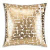 Cloud9d PILLOWS, RUGS, & THROWS Becca Ivory And Gold Pillow – 20″ X 20″