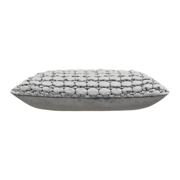 Cloud9d PILLOWS, RUGS, & THROWS Serena Grey Pillow – 20″ X 20″