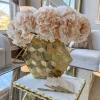 Inspire Me! Home Decor 19″ Blush Hydrangea Stem Floral Stems