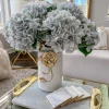 Inspire Me! Home Decor 19″ Blue/Grey Hydrangea Stem