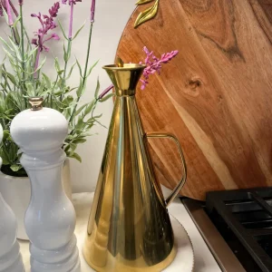 Inspire Me! Home Decor 32. Oz Gold Oil Cruet/ Oil Dispenser