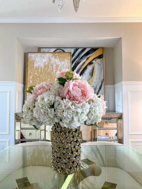 Inspire Me! Home Decor 31″ Pink Budding Peony Stem
