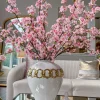 Inspire Me! Home Decor 36″ Pink Cherry Blossom Spray Floral Stems