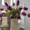 Inspire Me! Home Decor 27″ Purple Real Touch Tulip