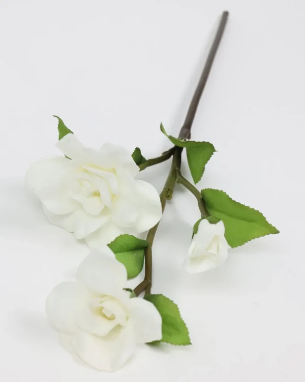 Inspire Me! Home Decor 24″ Real Touch White Gardenia Stem