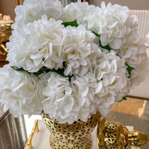 Inspire Me! Home Decor 23.5″ Real Touch White Hydrangea