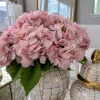 Inspire Me! Home Decor 19″ Soft Pink Hydrangea Stem