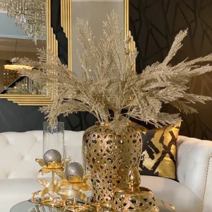 Inspire Me! Home Decor 40″ Tall Gold Shimmer Stem