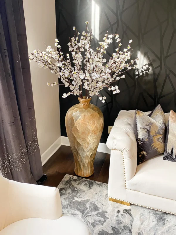 Inspire Me! Home Decor 50″ Tall Cherry Blossom Stem (2 Colors)