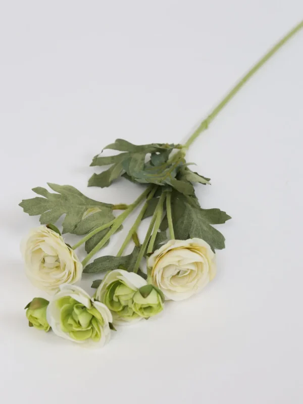 Inspire Me! Home Decor 26″ White Ranunculus Stem