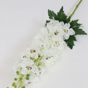 Inspire Me! Home Decor 37.5″ White Delphinium Stem