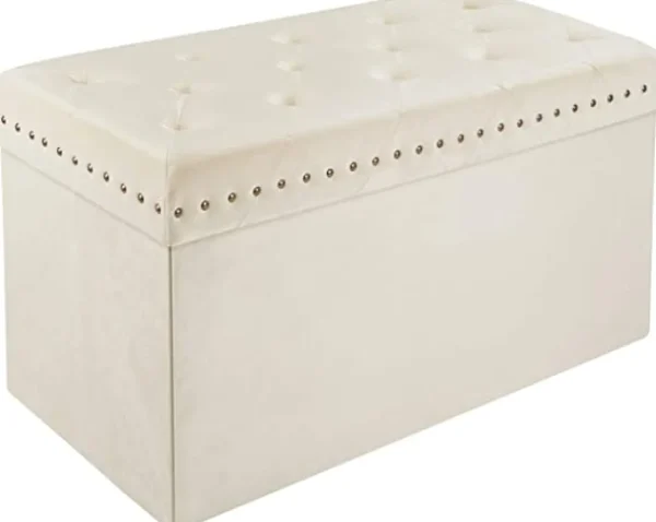 Inspire Me! Home Decor Anastasia Storage Bench (2 Colors) OTTOMANS