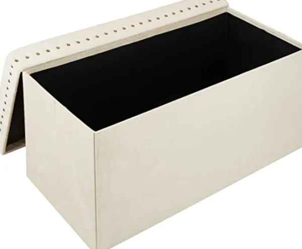 Inspire Me! Home Decor Anastasia Storage Bench (2 Colors) OTTOMANS