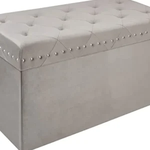 Inspire Me! Home Decor Anastasia Storage Bench (2 Colors) OTTOMANS