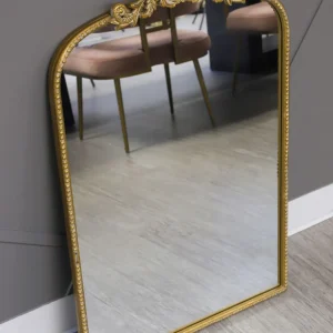 Inspire Me! Home Decor Antique Gold Wooden Mirror