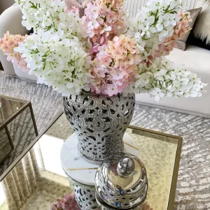 Inspire Me! Home Decor Cone Hydrangea (2 Colors) Floral Stems