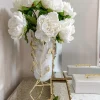 Inspire Me! Home Decor Cream Real Touch Peony Stem