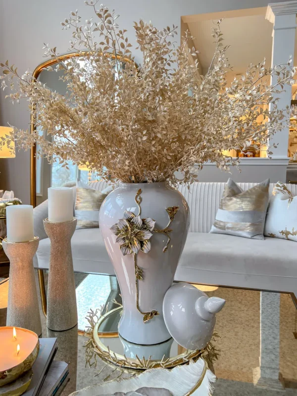 Inspire Me! Home Decor Cream Smilax Stem
