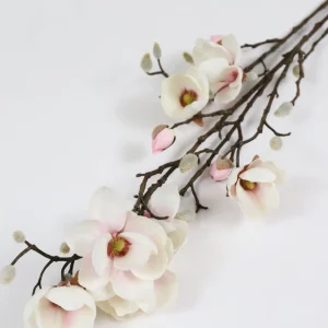 Inspire Me! Home Decor Cream Magnolia Branch Stem