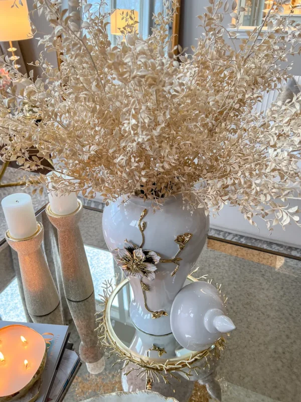 Inspire Me! Home Decor Cream Smilax Stem