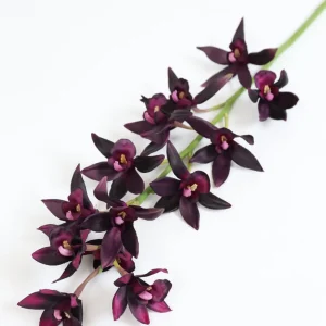 Inspire Me! Home Decor Cymbidium Orchid Stem 3 Colors Available