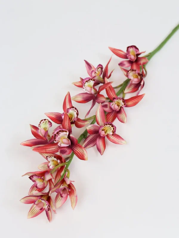 Inspire Me! Home Decor Cymbidium Orchid Stem 3 Colors Available