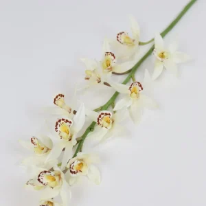 Inspire Me! Home Decor Cymbidium Orchid Stem 3 Colors Available