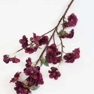 Inspire Me! Home Decor Dark Purple Blossom Stem