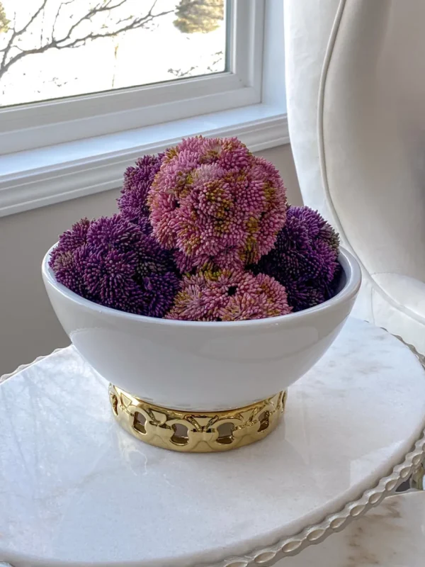 Inspire Me! Home Decor Decorative Faux Sedum Orb (2 Colors)