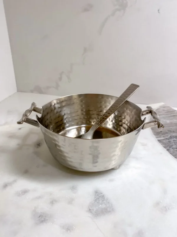 Inspire Me! Home Decor Dip Bowl With Twisted Handles KITCHEN