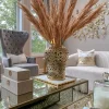 Inspire Me! Home Decor Extra Long Stem Beige Pampas Grass Stem Floral Stems