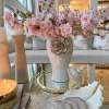 Inspire Me! Home Decor Floral Stems 18″ Pink And White Cherry Blossom Stem