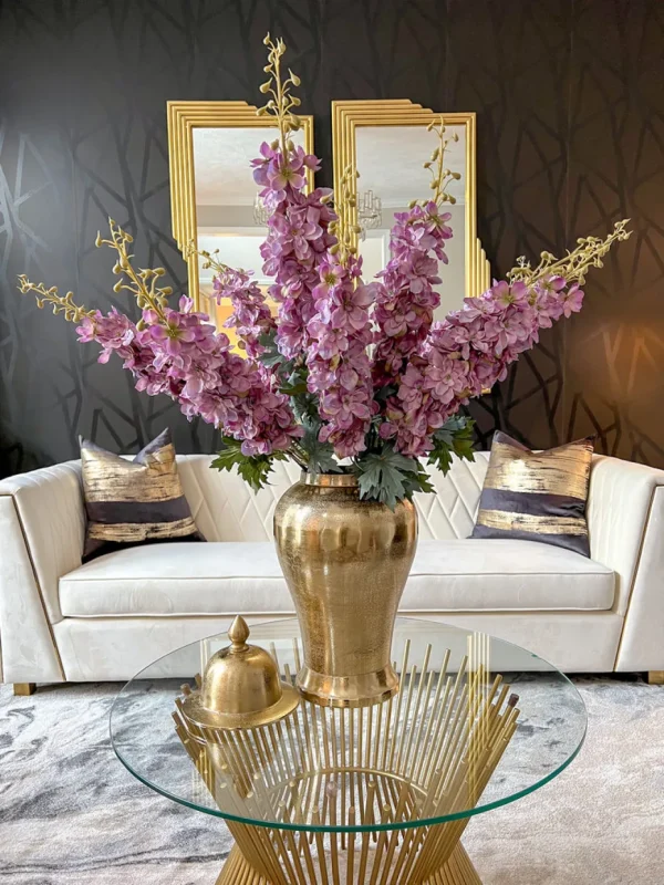 Inspire Me! Home Decor Floral Stems 37″ Delphinium Stem (3 Colors)