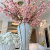 Inspire Me! Home Decor Floral Stems Pink Cherry Blossom Branch Stem