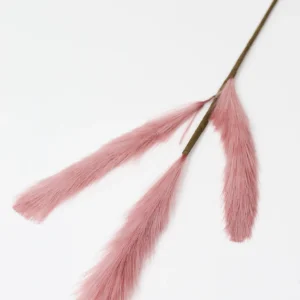 Inspire Me! Home Decor Floral Stems 29.5″ Pink Feather Stem