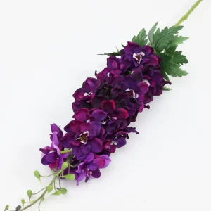 Inspire Me! Home Decor Floral Stems 37.5″ Purple Delphinium Stem