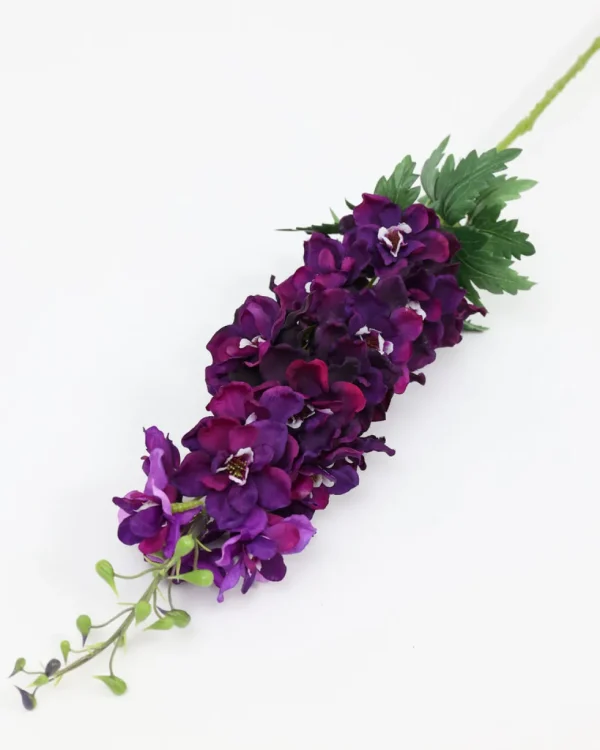 Inspire Me! Home Decor Floral Stems 37.5″ Purple Delphinium Stem