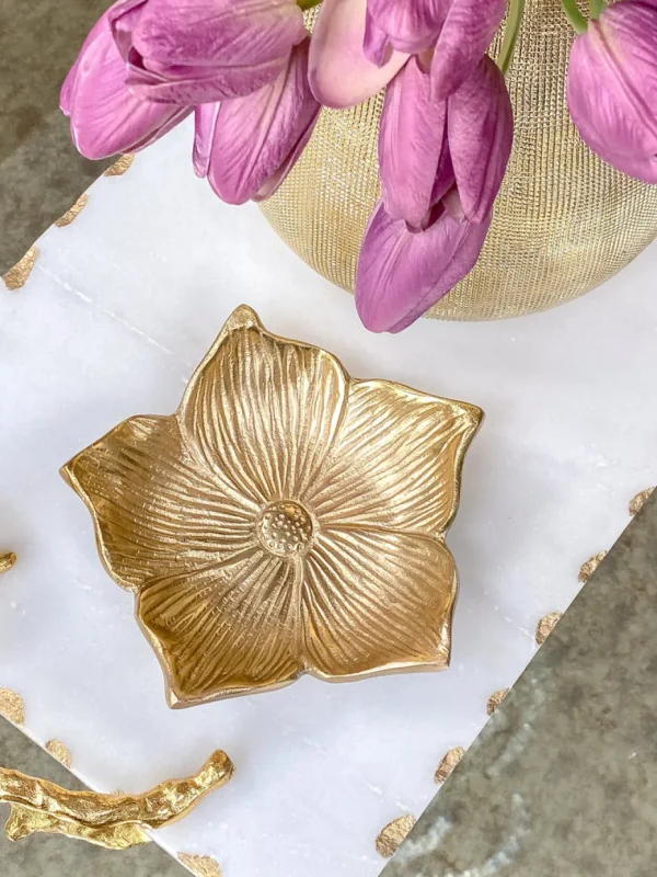 Inspire Me! Home Decor Flower Dish (2 Colors)