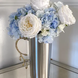 Inspire Me! Home Decor Floral Stems Real-Touch Hydrangea Stem (4 Colors)