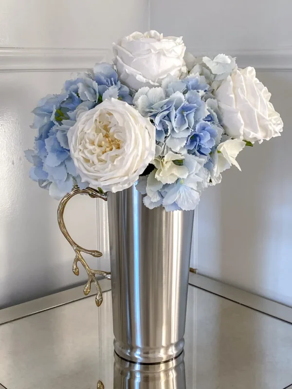 Inspire Me! Home Decor Floral Stems Real-Touch Hydrangea Stem (4 Colors)