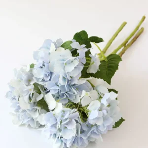 Inspire Me! Home Decor Floral Stems Real-Touch Hydrangea Stem (4 Colors)