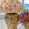 Inspire Me! Home Decor French Beige/Blush Hydrangea Stem Floral Stems