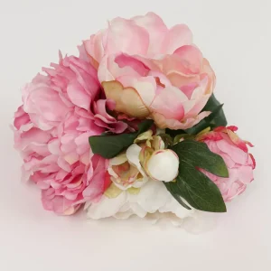 Inspire Me! Home Decor Fuchsia/Cream Peony Bundle