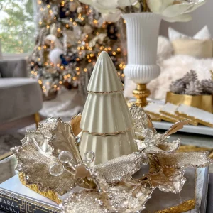 Inspire Me! Home Decor Gilded Tree Candle