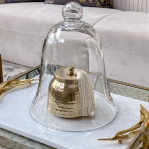 Inspire Me! Home Decor Glass Bell Cloche ( Glass Dome )